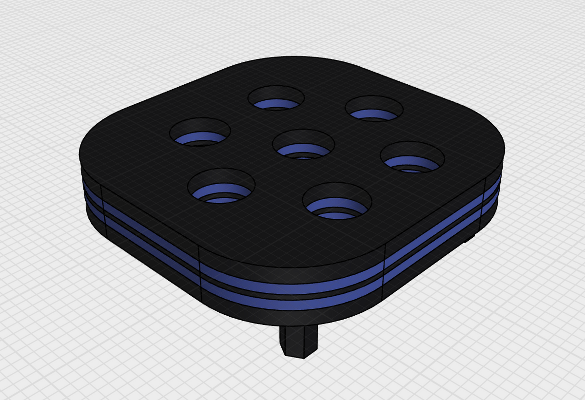 Magnetic Frag Rack