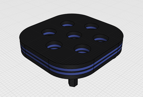 Magnetic Frag Rack